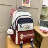 Mochila Escolar de Gran Capacidad Estilo Coreano Nuevo para Estudiantes de Secundaria para Combinar con Todo Mochila de Viaje para Computadora para Estudiantes Universitarios Mochila de Moda