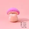 Figuras lindas de elfos de setas del bosque, accesorios DIY de bolsa sorpresa de moda, adornos de escritorio para casa de muñecas