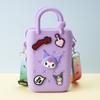 Bolsa de Silicona con Cremallera de Agujeros Bolso de Mano de Verano para la Arena Bolso de Agujeros Colorido Bolso de Playa DIY Bolso de Gelatina