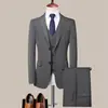 Conjunto de Terno Masculino 2026 Novo Modelo Jovem de Botão Único Luxo Leve Negócios Casamento Terno de Alta Qualidade para o Dia a Dia Masculino