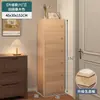 Librero a Prueba de Polvo, Estantería de Madera Maciza, Estante de Almacenamiento con Puerta, de Pie, Sala de Estar del Hogar, Gabinete de Pie Simple Moderno, Vitrina de Pared