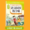 Caderno de Caligrafia Sincronizado em Chinês para Alunos do Ensino Fundamental e Médio, Séries 1-9, Ambos os Semestres, Caderno de Caligrafia Sincronizado para Prática de Escrita ao Treinar Novos Caracteres