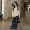 Suéter de cuello alto para niñas estilo coreano, camiseta básica para niños, suéter elegante de otoño e invierno para niños y niñas, tejido suave y acogedor, transfronterizo