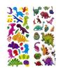 Pegatinas 3D de burbujas, pegatinas de dibujos animados de dinosaurios, pegatinas estéreo para niños, pegatinas de recompensa, pegatinas de burbujas, fabricantes al por mayor