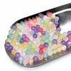 Serie Macarón Acrílico Cuentas de Goma Esmeriladas DIY Joyería Llavero Cadena para Teléfono Fabricación Accesorios para Abalorios Cuentas Sueltas