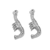 Múltiplos Estilos de Acessórios para Joias em Aço Inoxidável 304, Banhado a Ouro Real Pingentes de Animal Vazado Dupla Face, Concha, Estrela do Mar, Peixe