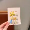 Nuevo Estilo Pinza de Pato Exquisita de Perlas para Niñas, Pasador de Hada Lindo, Accesorio para el Cabello de Corazón Marino de Dibujos Animados