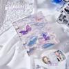 Álbum de Tarjetas Acrílico con Correa de Ballet y Cierre de Hongo para 2025, Álbum de Fotos 3 pulgadas Polaroid, Álbum de Almacenamiento de Tarjetas de Idol