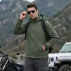 Chaqueta con capucha para hombre para exteriores, transfronteriza, de primavera y otoño, cortavientos, impermeable, transpirable, con capucha desmontable, modelo 26188