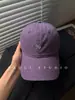 Algodón Lavado Yaoli% Bordado Circunferencia de Cabeza Grande Que Muestra la Cara Gorra de Béisbol Pequeña para Mujer Retro Americano Pareja Parte Superior Suave Gorra de Visera