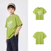 [Balaone] Balabala Ropa Infantil Camiseta de Manga Corta para Niños Nueva de Verano 2026 Top Absorbente de Humedad de Secado Rápido