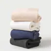 Calcetines para Hombre, Estilo Primavera y Otoño, Calcetines de Algodón Puro, Absorbentes de Sudor, Anti-Olor, Antibacterianos, Calcetines de Media Pantorrilla, Casual de Negocios, Color Sólido, Calcetines de Algodón Puro al por Mayor