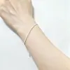 Pulseira de Gipsofila Brilhante Feminina Estilo Coreano Simples Departamento Estudante Estilo Frio Design de Nicho Presente Personalizado Namorada