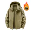 Chamarra Casual con Capucha para Pareja, Abrigo de Trabajo Unisex Multicolor, Chaqueta Deportiva Holgada a Prueba de Viento