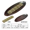 Juego de Vajilla Xiangyuan Meimian Mountain Wild Series con Plato de Brotes de Bambú y Verduras Silvestres