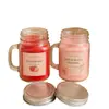 Velas perfumadas de cera de soja feitas sob medida com óleos essenciais de plantas para uso em casa e no quarto, velas com fragrância romântica como presentes