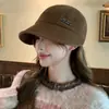 Sombrero de ala ancha de moda estilo coreano para otoño e invierno, a prueba de viento, elegante, versátil y cálido
