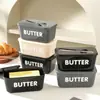 Caixa de Manteiga Amazon Grande Capacidade Pp Grau Alimentício Caixa de Queijo Caixa para Armazenamento de Manteiga na Geladeira Prato de Manteiga