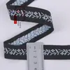 Fita Jacquard Estilo Chinês Vintage de 2,5CM para Roupas, Decoração de Casa, Cortinas e Várias Decorações DIY G3691