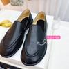 Mocasines de piel de becerro Therow Zapatos de piel auténtica para mujer Zapatos planos sin cordones para mujer Suela suave Zapatos cómodos para mujer