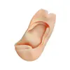 Meias de Barco de Silicone Sebs com Dedos Abertos Protetor de Pés Cobertura de Silicone para Calcanhar Meias de Silicone Secas Meias de Barco Invisíveis