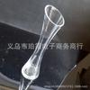 Soprado transparente cintura inclinada vaso de vidro moda moderna flor arranjo garrafa de vidro decorações casa atacado