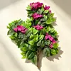 Bougainvillea Artificial Roxa Buquê de Flores Artificiais Ornamento Decorativo para Pousada, Hotel, Casamento, Arranjo Floral de Plantas, Decoração de Cena