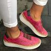 Zapatos Planos de Talla Grande para Mujer para Exportación, Mocasines de Bloques de Color, Zapatos Casuales de Suela Gruesa Estilo Europeo y Americano, Zapatos Slip-On Deportivos para Mujer