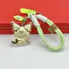 Moda Versátil Hazte Rico Inmediatamente Tesoro Princesa Por Favor Hazte Rico Llavero Creativo Colgante para Bolso Artículo de Moda