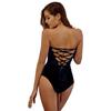 Ropa Popular Transfronteriza Europea y Americana de Amazon para Mujer Terciopelo Dorado Sexy Top de Tubo Mono Versátil