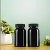 Botella de plástico PET de fábrica 275CC botella para productos de cuidado de la salud botella para tabletas de protección hepática botella de plástico negro sellada multicolor opcional