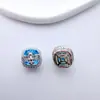 Cuentas Espaciadoras Redondas con Forma de Abeja de Múltiples Agujeros Chapadas en Oro con Circonita Microincrustada para Pulseras y Collares Hechos a Mano para Bricolaje Materiales para Beadwork Accesorios