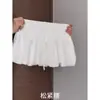 Nova Saia Estilo Coreano Outono 2025 para Mulheres com Design de Cordão, Moda e Emagrecedora Saia Bolo Plissada