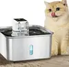Fonte de Água Inteligente para Pets, Sensor Sem Fio, Bateria de Ultra Longa Duração, Aço Inoxidável, Grande Capacidade para Gatos e Cachorros