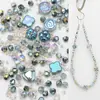 Venta Caliente Transfronteriza Trébol de Cuatro Hojas Punta de Rosa Perlas Perlas de Mijo Perlas Sueltas Accesorios para Joyería DIY Material para Cadena de Teléfono Móvil