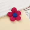 Broche de Ropa Lindo Accesorios para el Cabello DIY Tocado Flores Decorativas Flores de Tela Hechas a Mano Flor Creativa de Cinco Pétalos Suministro Directo de Fábrica