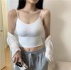 Top Tubinho Sexy Curto de Linha Quente com Costas Lindas e Bojo Embutido, Top Colete Esportivo Respirável