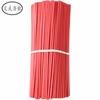 Cable de fibra óptica de alambre de hierro redondo recubierto de plástico de 1,2 mm, núcleo de hierro n.° 18, alambre de acero redondo de PVC con brida de hierro.