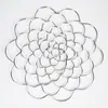 Herramienta Redonda de Malla Metálica para Arreglos Florales, Popular Modelo Plegable de Acero Inoxidable con Alambre Metálico