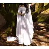 2018wish Nuevo fiesta Manga Larga Cuello Redondo Cinturón Vestido Mujer Halloween Vestido Largo de Mujer