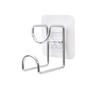 Artefacto colgante para lavabo de baño estante de almacenamiento de lavabo sin perforaciones gancho gancho adhesivo sin rastro estante de lavabo montado en la pared de lujo ligero