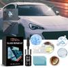 Kit para Cuidado del Parabrisas de Coche Homonth Líquido Adhesivo Multifuncional para Reparación de Grietas y Arañazos de Vidrio de Coche