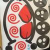 Cerdo volador pequeño bola de onda网红 cerdo nariz de cerdo ojo de rana pegatinas de globo cabeza de cerdo Pegatinas de cerdo entrega de una sola pieza
