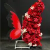 Flores de Borboleta Artificiais para Decoração de Dia dos Namorados, Grandes Buquês de Rosas, Locais Populares para Fotos, Pequenos Arranjos de Banquetes e Arranjos Florais