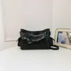 Bolsa feminina popular 2026 nova moda para o dia a dia tendência estilosa bolsa de ombro casual simples versátil bolsa transversal cor sólida