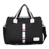 Bolsa de viagem atacado de fábrica com logotipo estampado bolsa de bagagem portátil de viagem feminina bolsa mensageiro dobrável leve