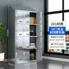 Armario de personal de acero inoxidable, armario de almacenamiento con tapa inclinada para taller libre de polvo, zapatero multi-puerta y armario para vestidor, personalizable