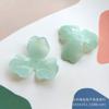 Coreia do Sul exagerada cor de gelatina tulipa pétala flor resina acessórios diy brincos artesanais cocar atacado