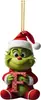Decoraciones del Alfabeto del Grinch de Amazon Decoraciones para Árbol de Navidad Adornos Colgantes