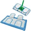 Pacote de Reposição de Panos Adesivos Planos Compatíveis com Swiffer, Uso Duplo para Cabeça de Mop de Limpeza Seca e Úmida